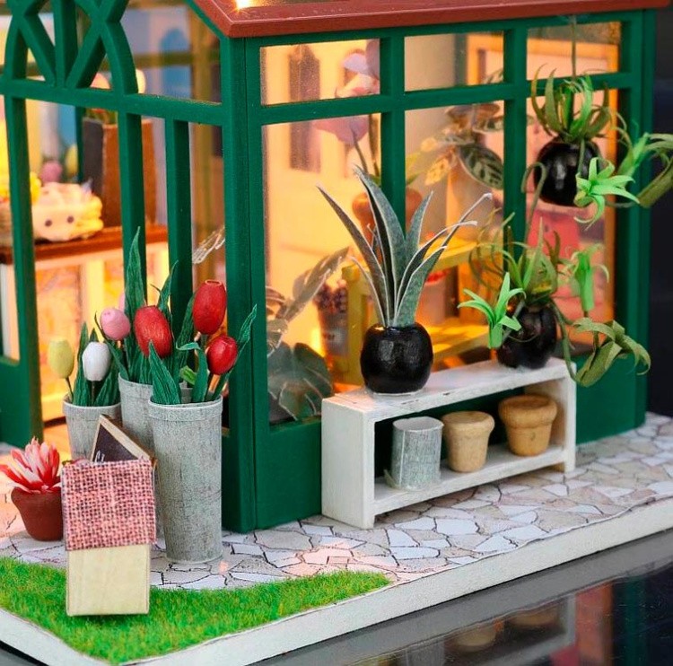 Набор для создания миниатюры (румбокс) «Мельница» — картинка 6