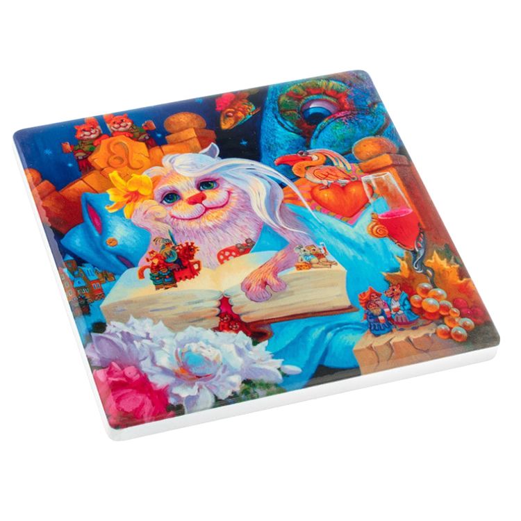 Картина по номерам «Тайная жизнь. Пушинка» — картинка 4