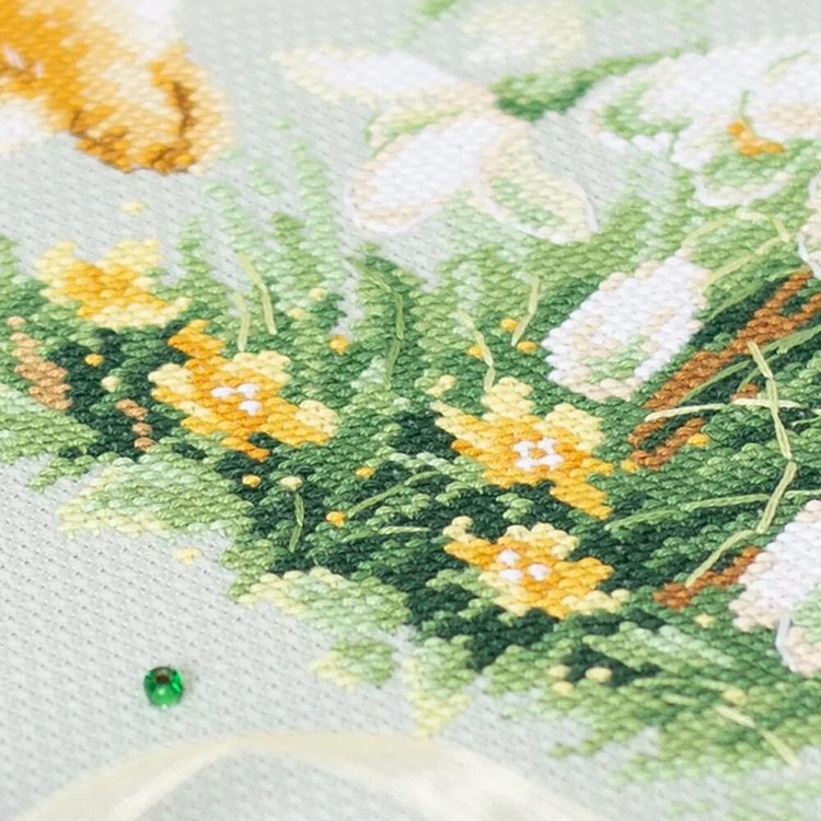 Набор для вышивания «Живые истории. Зайчонок» — картинка 7