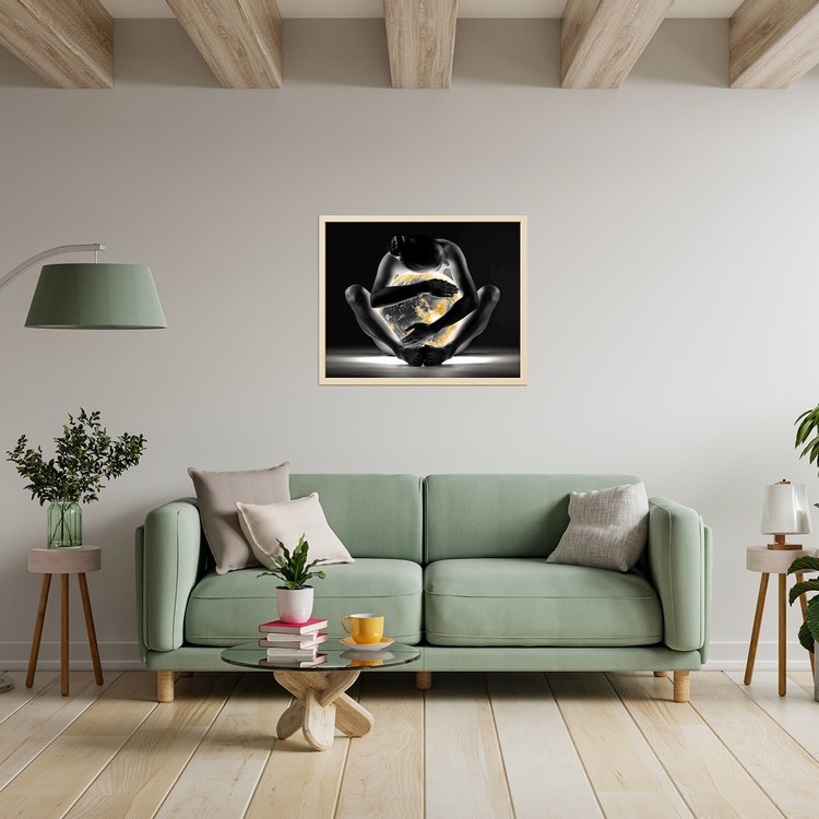 Картина по номерам с поталью «Объятья ночи» — картинка 8