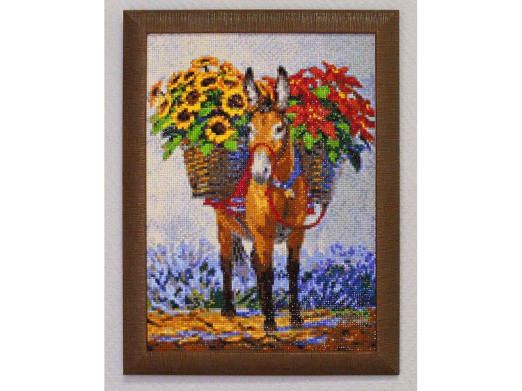 Алмазная вышивка «Ослик» — картинка 2