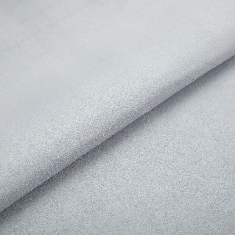 Искусственная замша WOVEN SUEDE, 35x50 см, 175 г/м2, 100% полиэстер, цвет: 14-4202 silver (светло-серый), Peppy — картинка 2