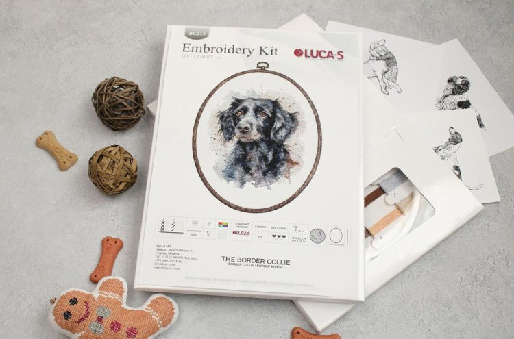 Набор для вышивания «Бордер колли» — картинка 6