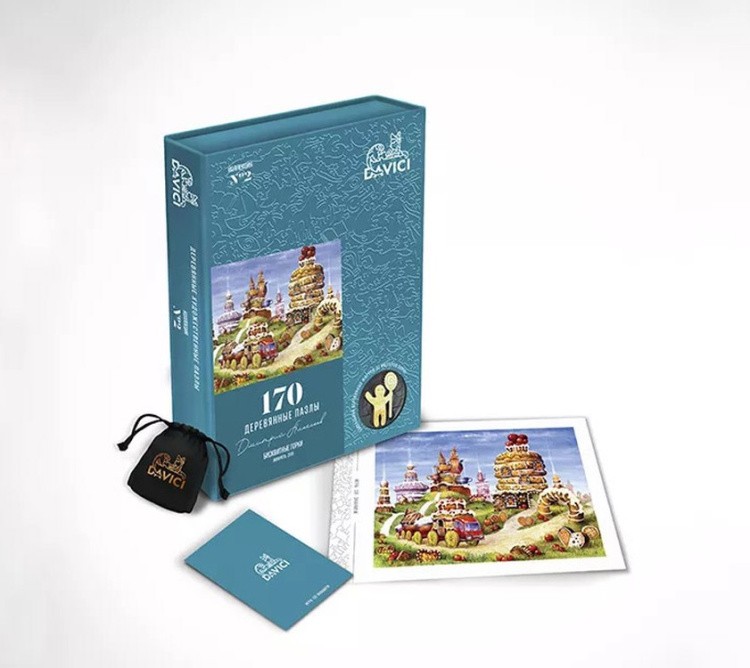 Деревянные пазлы DAVICI «Бисквитные горки» — картинка 9