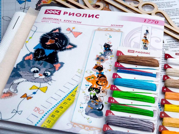 Набор для вышивания «Куча мала» — картинка 6