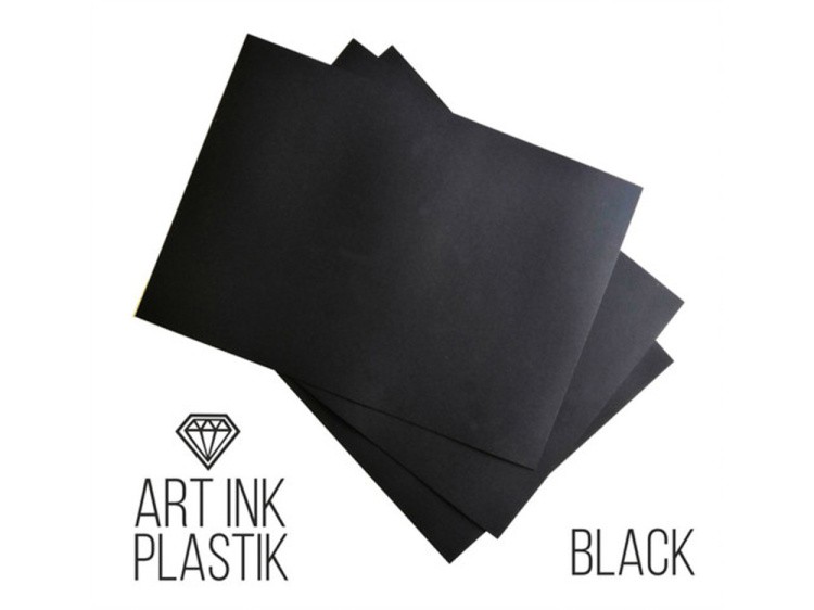 Бумага для рисования алкогольными чернилами, 25x35 см, 5 шт. Art Ink Plastik Black — картинка 2