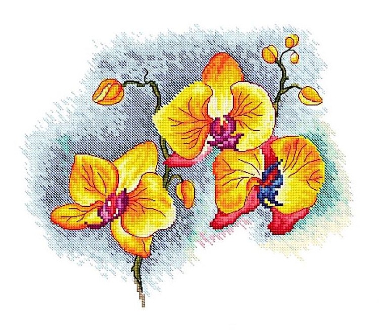 Набор для вышивания «Тропический цветок»