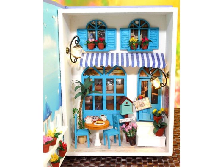 Набор для создания миниатюры (румбокс) «Лето в Греции» — картинка 5