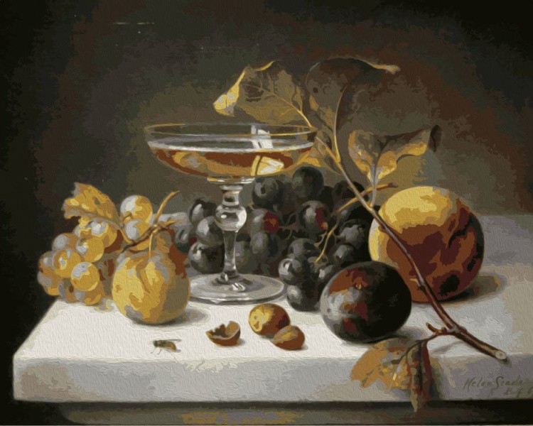 Картина по номерам «Изысканное вино»