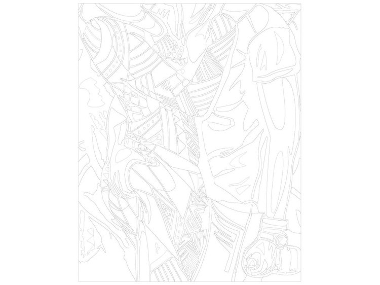 Картина по номерам «Галантность» — картинка 3