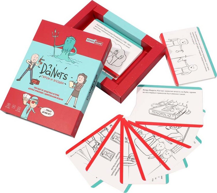 Настольная игра «DaNetS. Герои и злодеи» — картинка 2