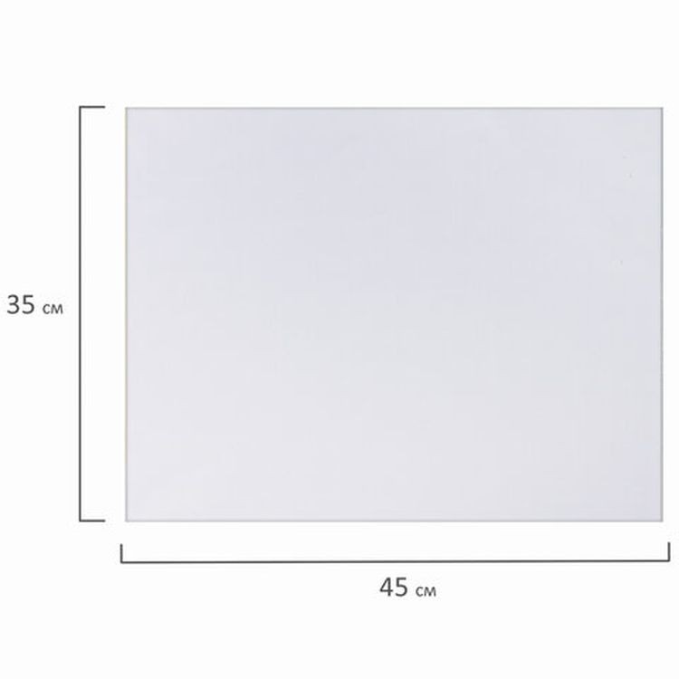 Холст на картоне BRAUBERG ART CLASSIC, 35х45 см, грунтованный, 100% хлопок, мелкое зерно — картинка 4