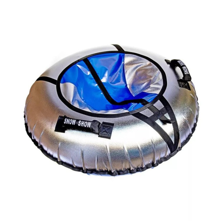 Детская зимняя ватрушка тюбинг для катания 105 см — картинка 4