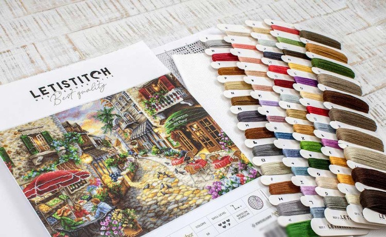 Набор для вышивания «Ранний вечер в Аволе» — картинка 5