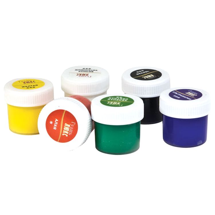 Гуашь художественная Луч «Люкс», 6 цветов по 20 мл, на гуммиарабике — картинка 3