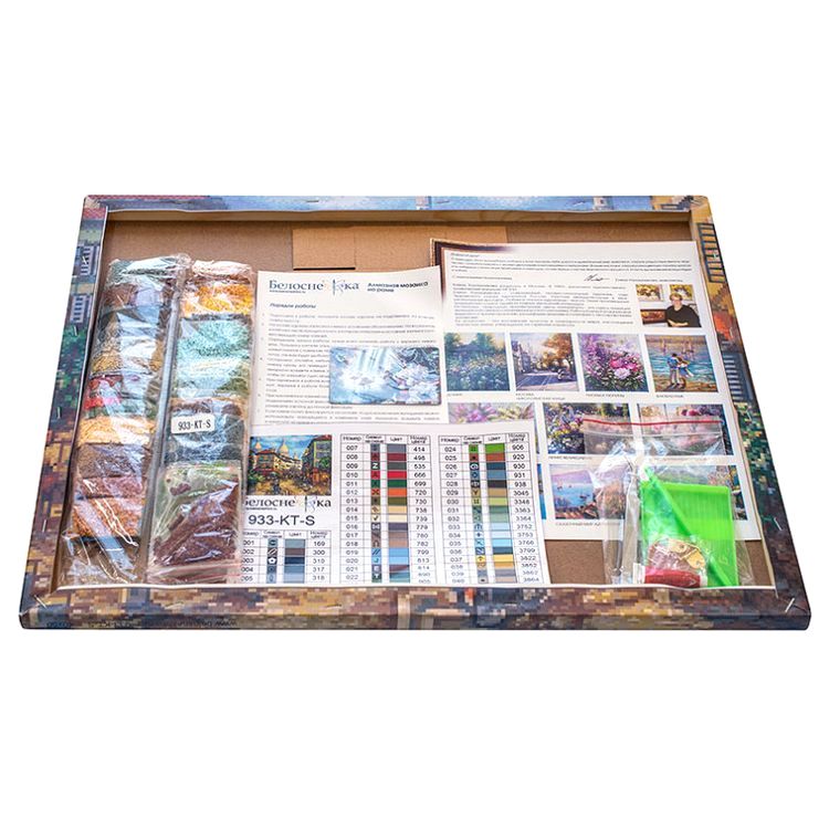 Алмазная вышивка «Париж. Монмартр» — картинка 3