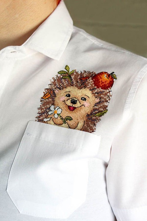 Набор для вышивания «Полевой ёжик» — картинка 5