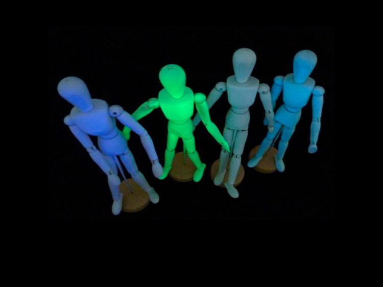 Флуоресцентный пигмент зеленый (люминофор), Resin Pro — картинка 4