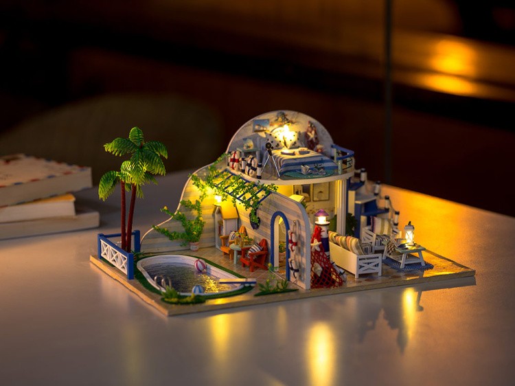 Набор для создания миниатюры (румбокс) «Вилла» — картинка 13