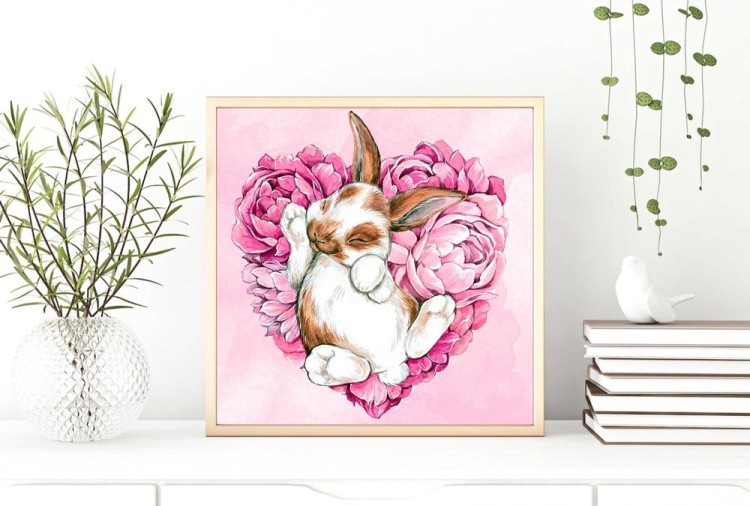 Алмазная вышивка «Пионовая весна» — картинка 3