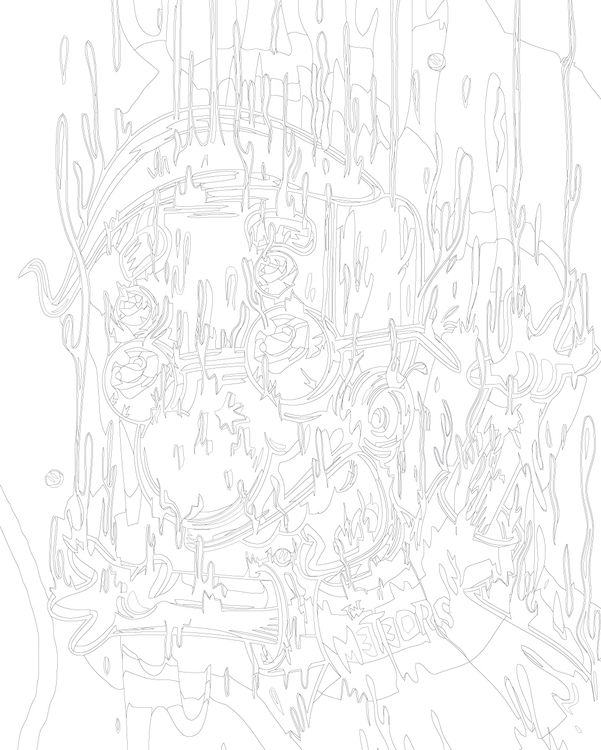 Картина по номерам «Simpsons Симпсоны: Милхаус» — картинка 3