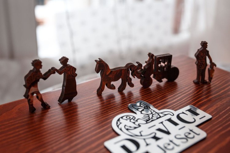 Деревянные пазлы DAVICI «Боярин перед походом» — картинка 3