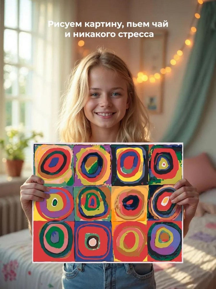 Картина по номерам «Этюд цвета» — картинка 7