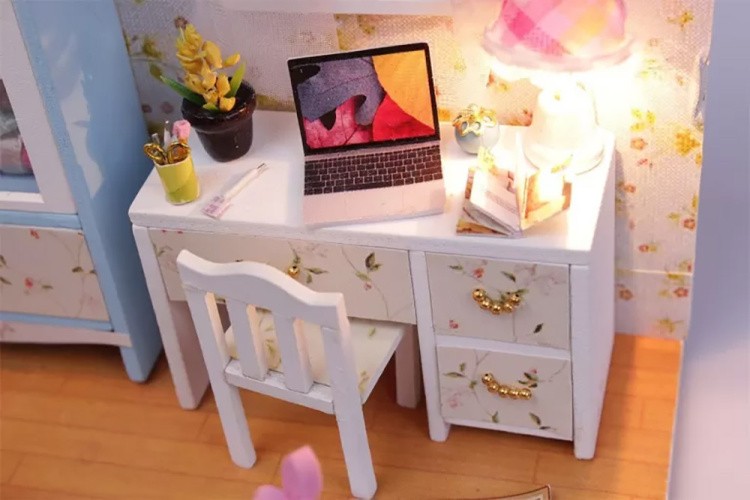 Сборная модель Румбокс. Миниатюрная комната «Комната с пианино» — картинка 7