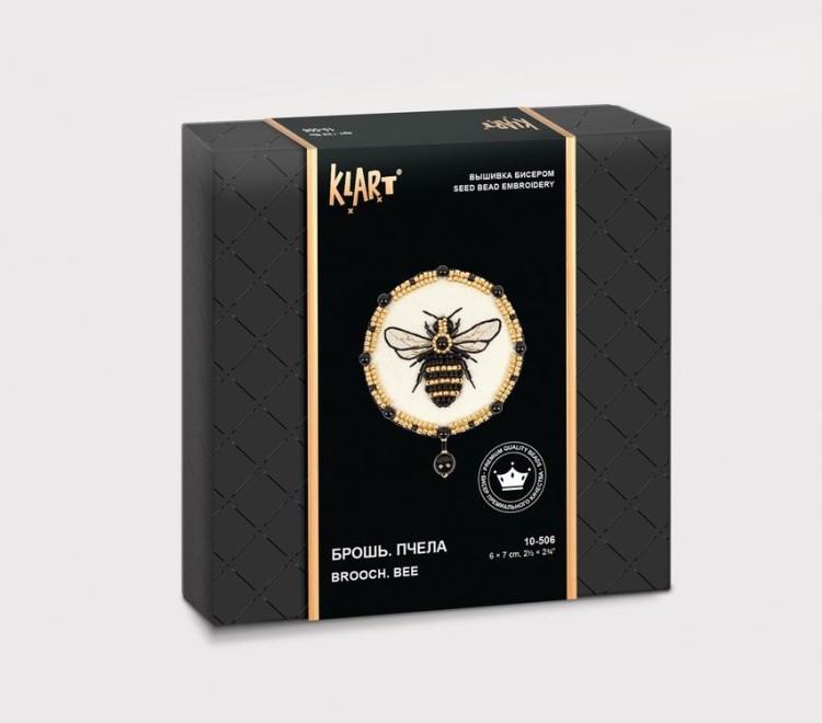 Набор для вышивания «Брошь. Пчела» — картинка 8