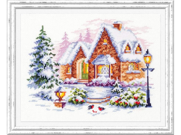 Набор для вышивания «Зимний домик» — картинка 2
