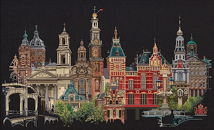 Набор для вышивания «Амстердам»