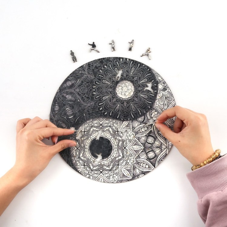 Деревянные пазлы «Инь-Ян XL», Woodbests — картинка 4