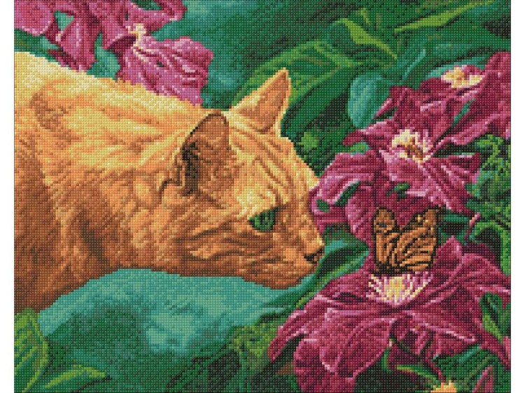 Алмазная вышивка «Аромат цветов» — картинка 3