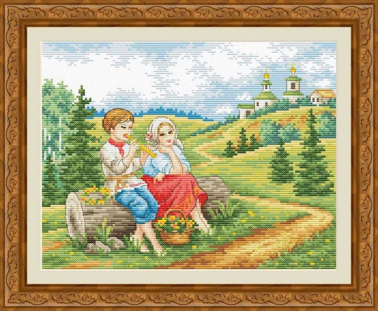 Набор для вышивания «Иван да Марья» — картинка 2