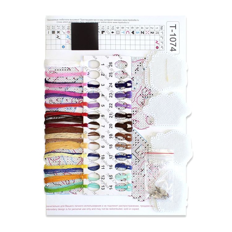 Набор для вышивания «Десерты. Значки. Магниты» — картинка 2