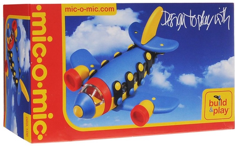 Конструктор Mic-o-mic «Самолёт реактивный малый» — картинка 2