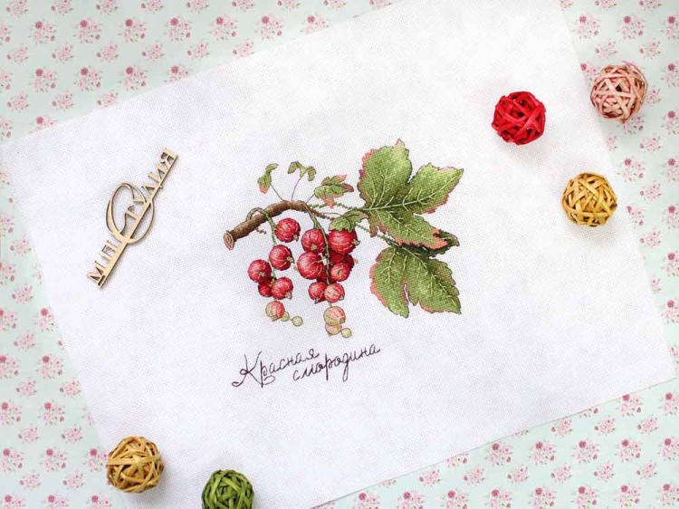 Набор для вышивания «Дары природы. Красная смородина» — картинка 4