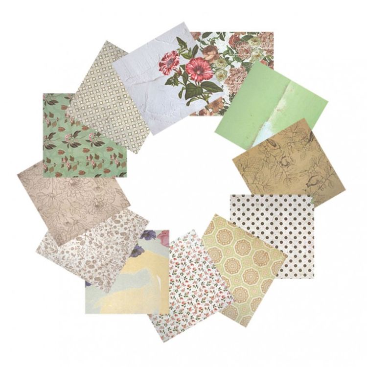 Набор бумаги для скрапбукинга «Арабеска» 30,5x30,5 см — картинка 3