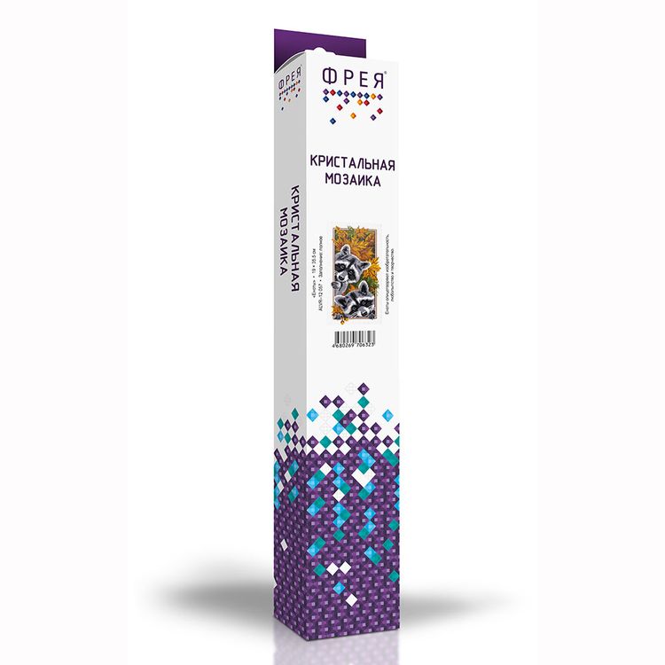 Алмазная вышивка «Еноты» — картинка 2