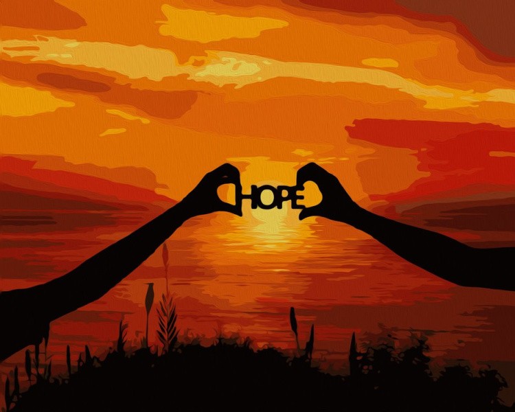 Картина по номерам «Надежда»
