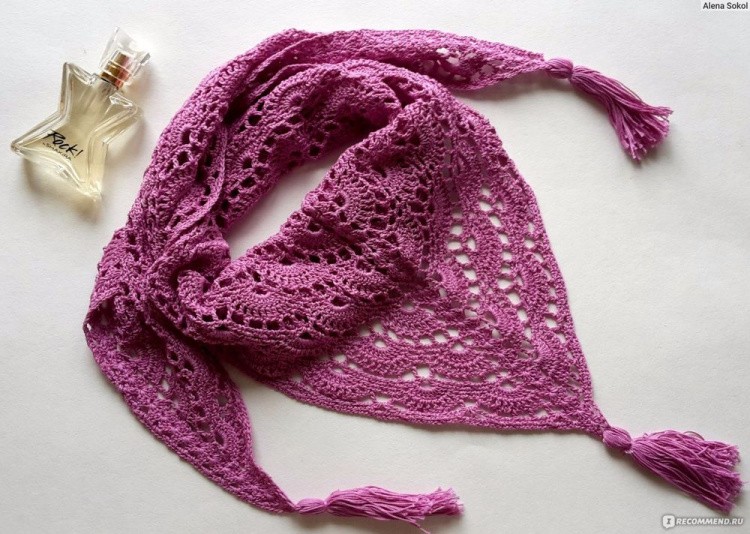 Пряжа ПНК им.Кирова Ромашка (2714), василёк, 4 шт. по 75 г — картинка 3