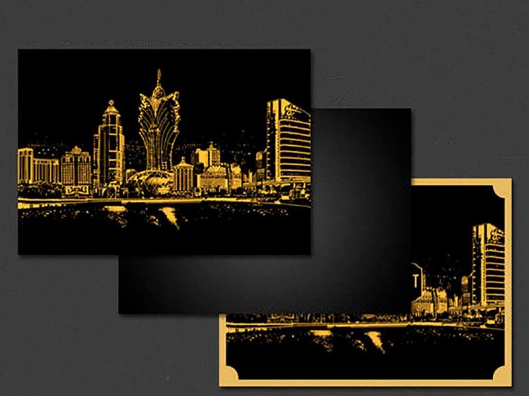 Скретч-картина «Макао, Китай» — картинка 2