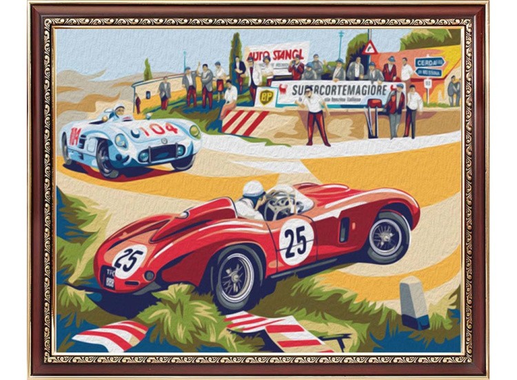 Картина по номерам «Гонки на Сицилии» — картинка 2