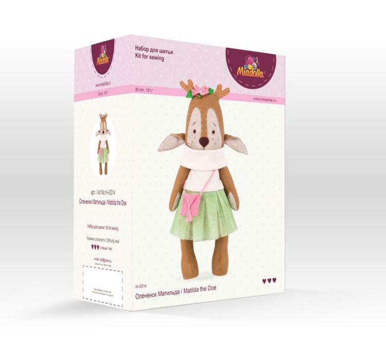 Набор для шитья «Олененок Матильда» — картинка 3