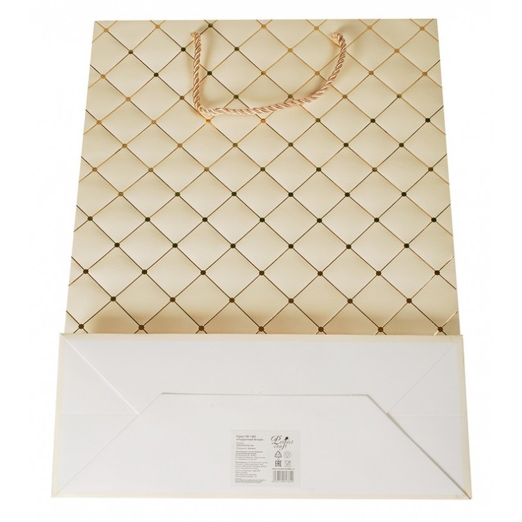 Подарочный пакет «Подарочный белый» — картинка 6