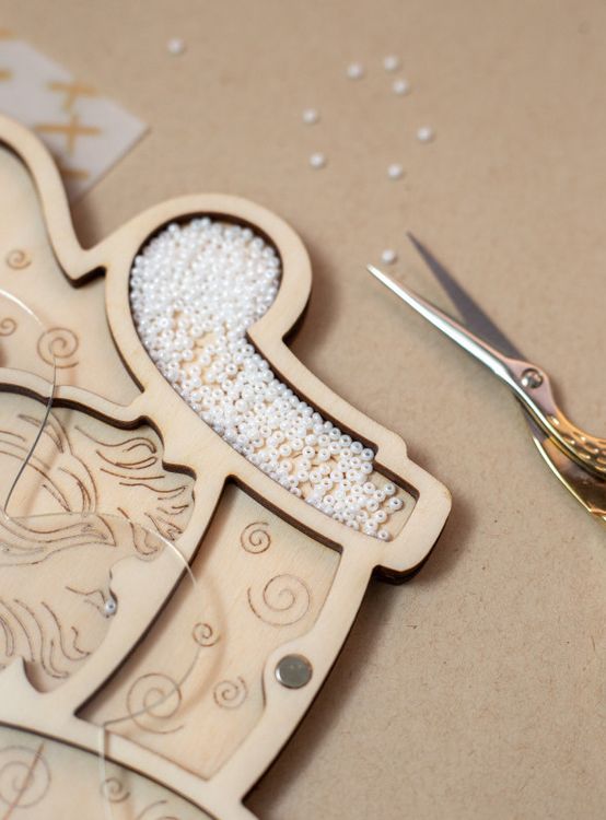 Органайзер для бисера с крышкой «Собачка йорк» — картинка 6