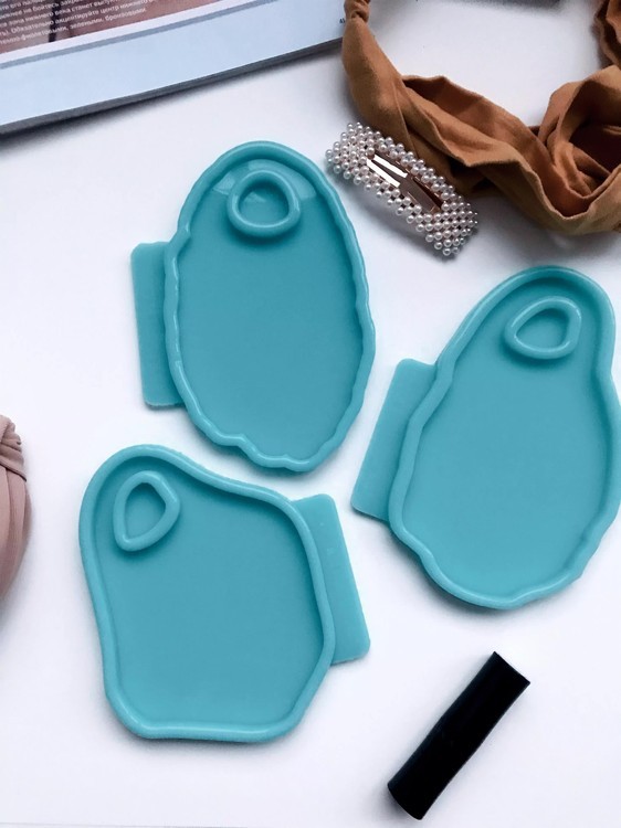 Модель №105 Силиконовый молд Палитра визажиста, 14x8 см, Craftsmen.store — картинка 3