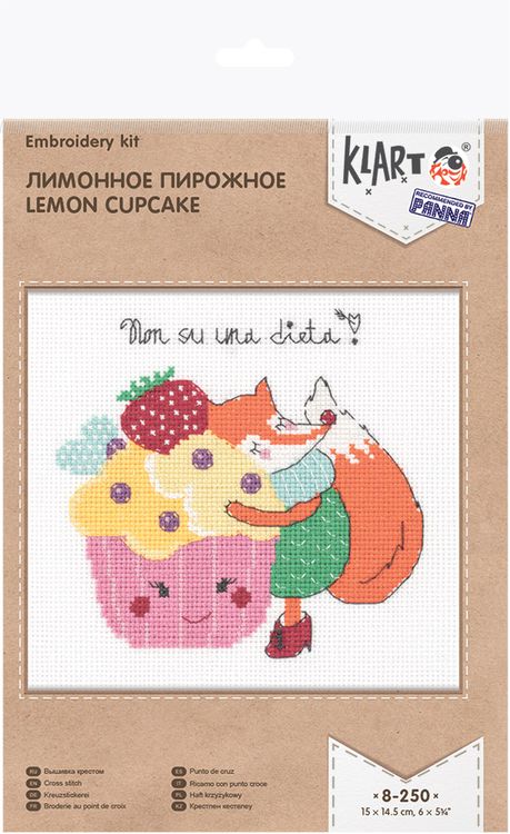 Набор для вышивания «Лимонное пирожное» — картинка 2