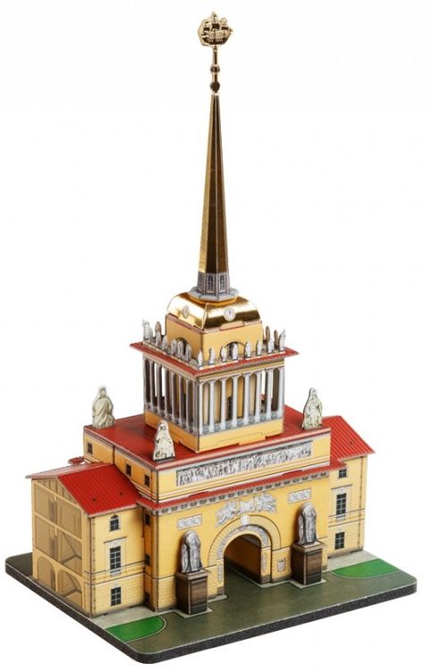 Сборная модель из картона «Адмиралтейство. Санкт-Петербург в миниатюре» — картинка 3