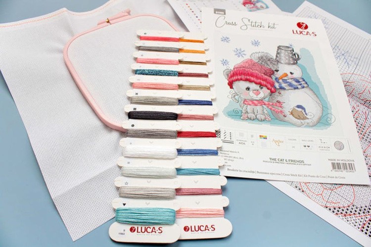 Набор для вышивания «Котёнок и его друзья» — картинка 4